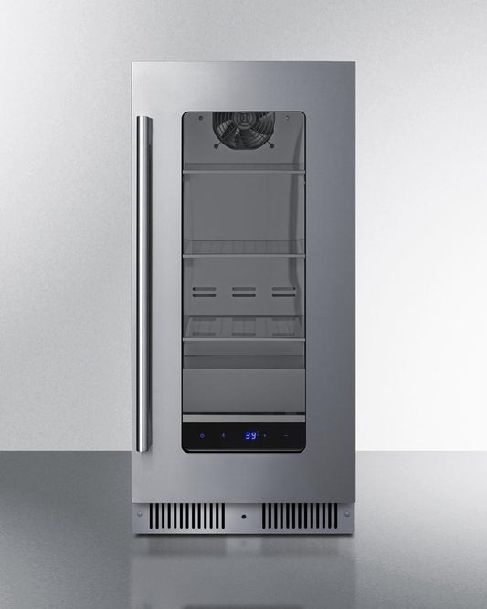 Summit SDHG1533 15" Wide Built-In Beverage Center