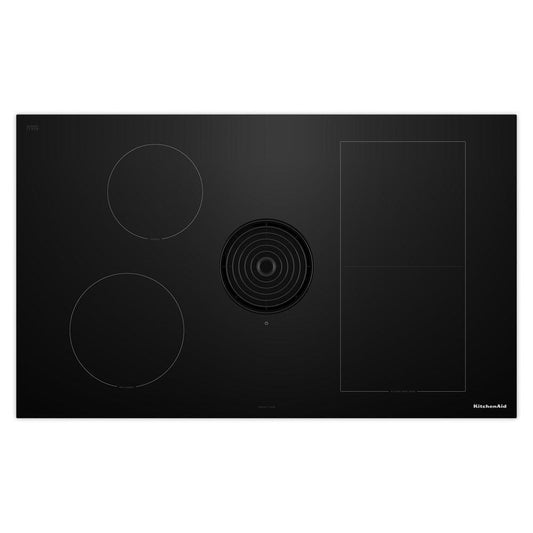 Kitchenaid KCID936SBL 36-Inch Nextgen Induction Downdraft Cooktop With Bridge Xl Even-Heat&#8482; Zone