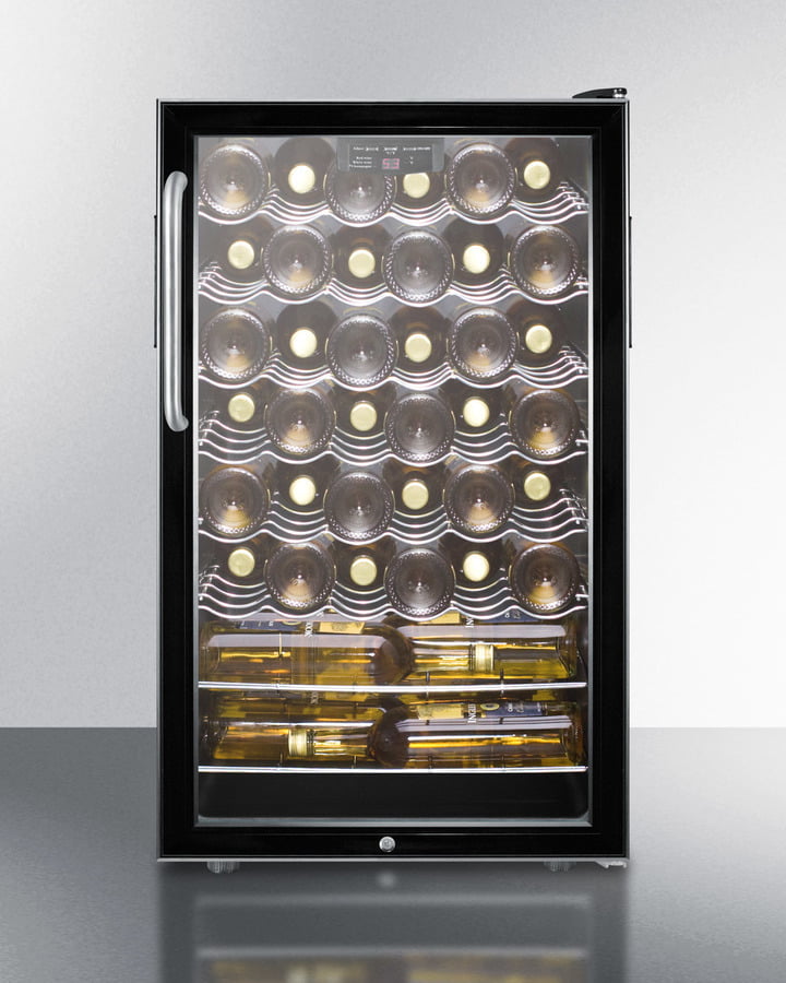 Summit SWC525LBITB 20" Wide Built-In Wine Cellar