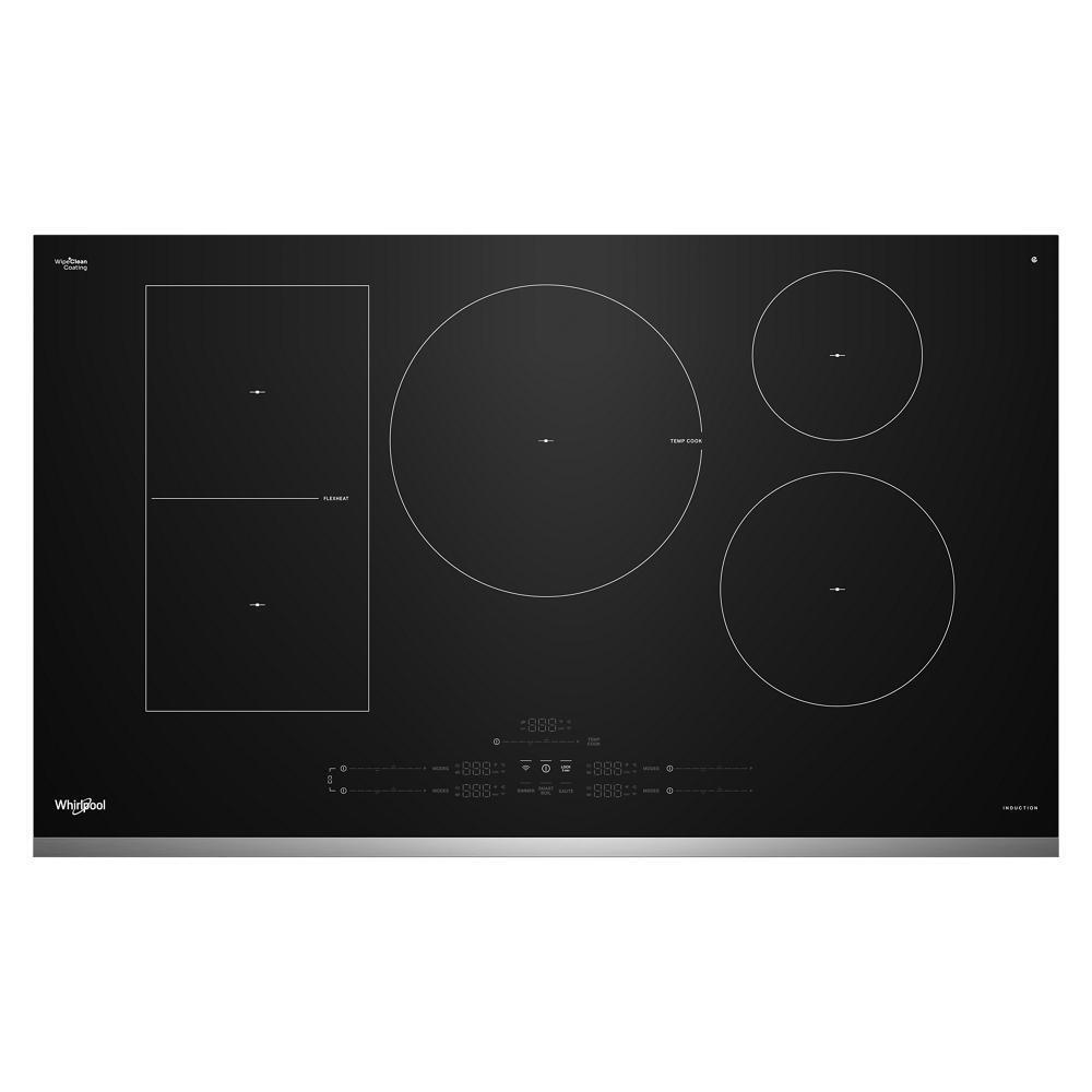 Whirlpool WCIT7536SS 36" Intelligent Induction Cooktop With Temp Cook&#8482; Technology And Wipeclean&#8482; Coating