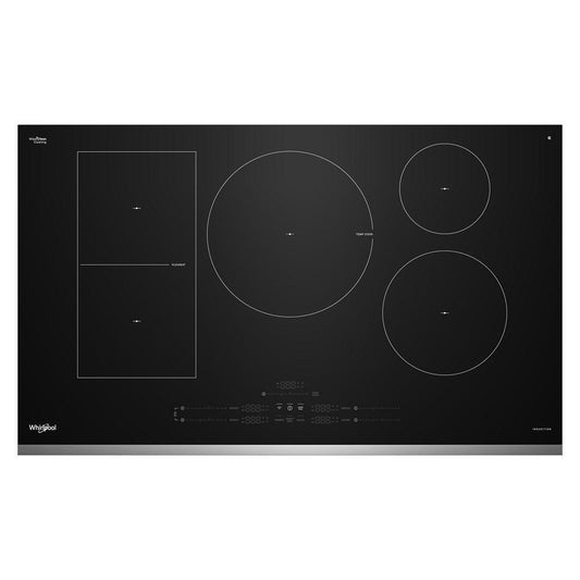 Whirlpool WCIT7536SS 36" Intelligent Induction Cooktop With Temp Cook&#8482; Technology And Wipeclean&#8482; Coating