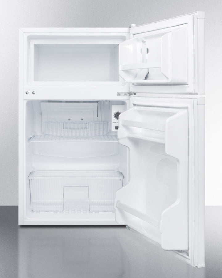 Summit CP351WLLADA Ada Compliant Compact Energy Star Listed Two-Door Refrigerator-Freezer With Two Side Locks, Cycle Defrost And Zero Degree Freezer
