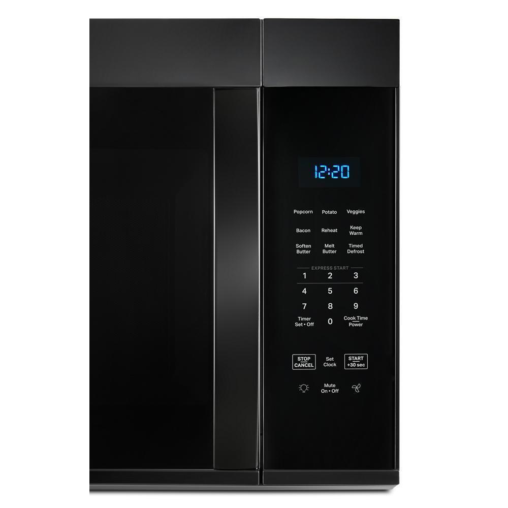 Whirlpool WMMS3130RB 30 W 1.7 Cu. Ft Over The Range Microwave With 1000-Watts Cooking Power