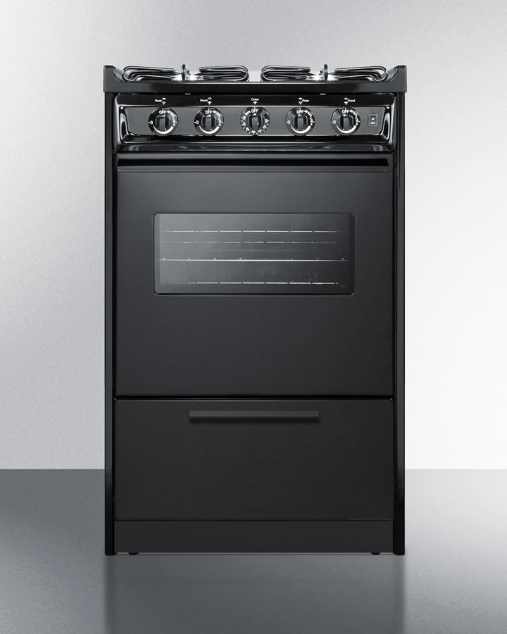 Summit TTM1107CRSW 20" Wide Gas Range