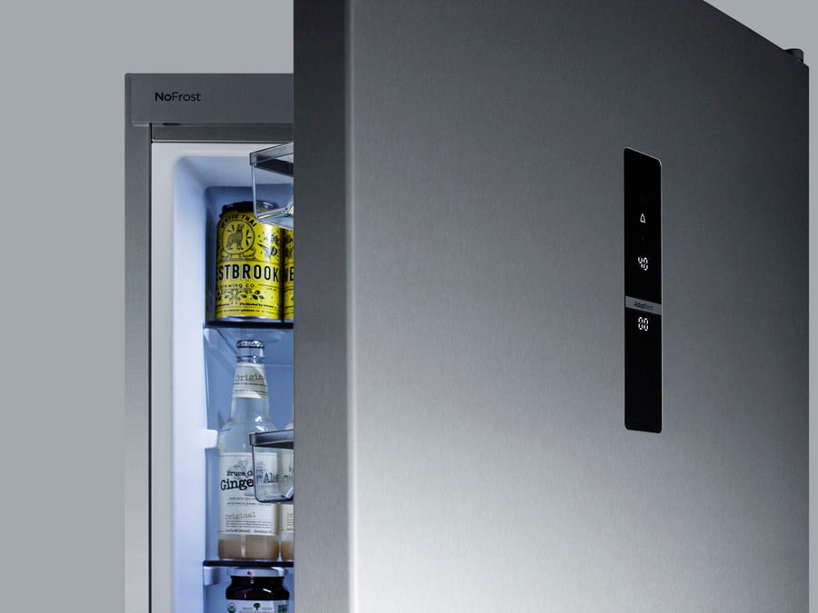 Summit FFBF249SSBI 24" Wide Built-In Bottom Freezer Refrigerator
