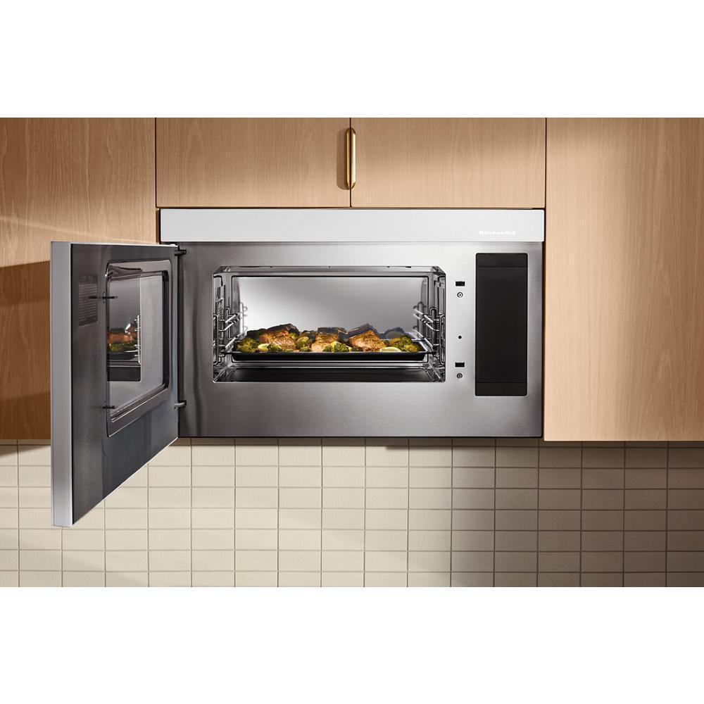 Kitchenaid KMMF530PWH Kitchenaid® Multifunction Over-The-Range Oven With Flush Built-In Design