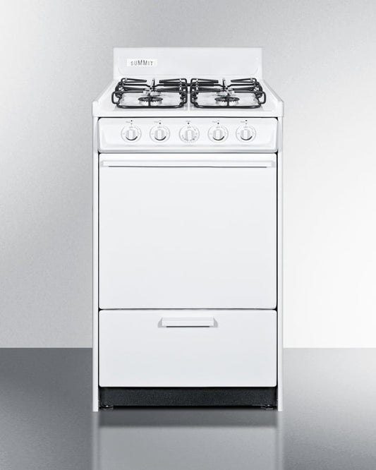 Summit WTM1107S 20" Wide Gas Range