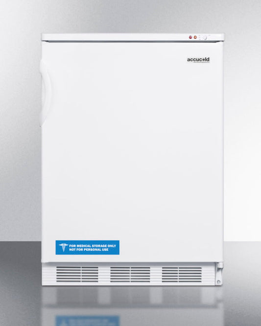 Summit VT65MBI Built-In Undercounter Medical All-Freezer Capable Of -25 C Operation