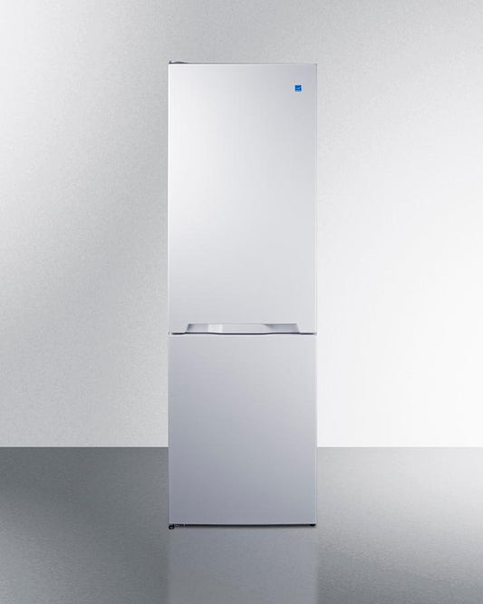 Summit FFBF121WLHD 24" Wide Wide Bottom Mount Refrigerator-Freezer