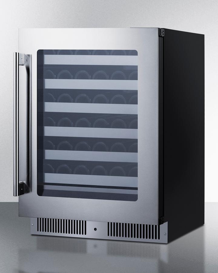 Summit SDHW2442LHD 24" Wide Built-In Wine Cellar