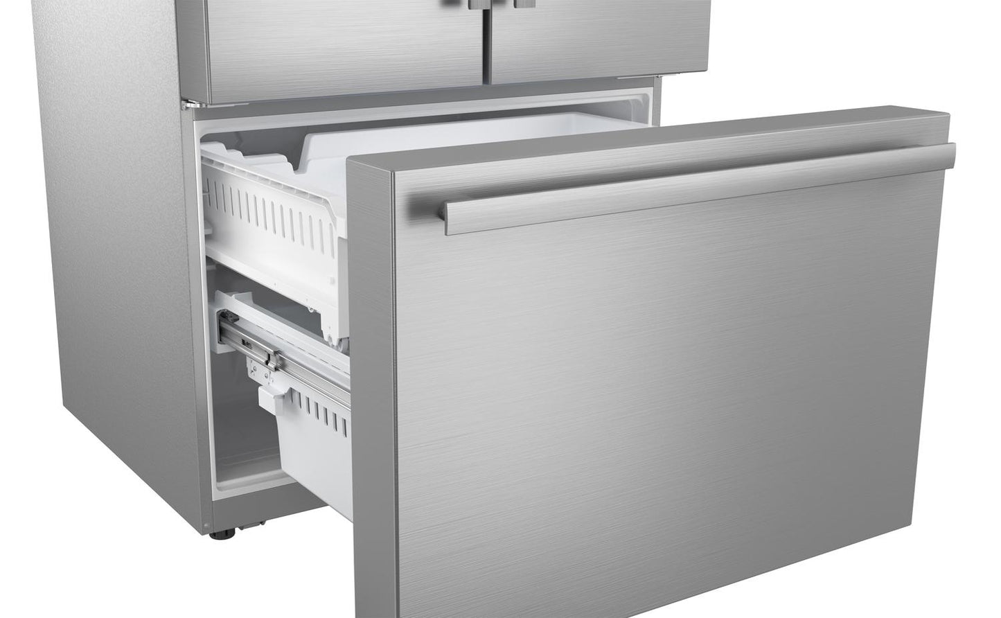 Sharp SJF2955KS Sharp French 3-Door Refrigerator With Water Dispenser