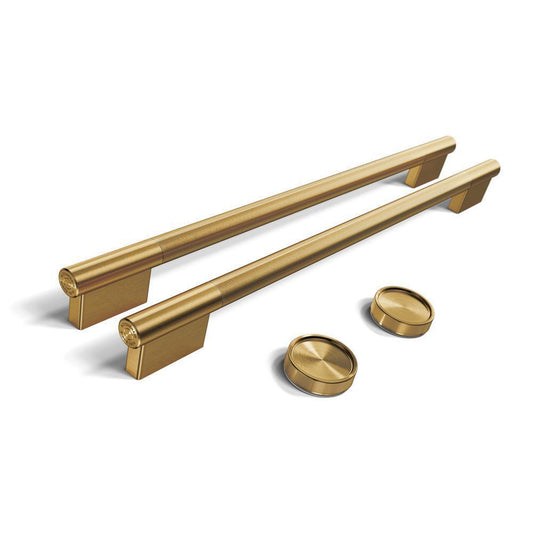 Kitchenaid W11774418 Brass Handle And Knob Hardware Accessory Kit For Kitchenaid® 30" Double Wall Oven & Microwave Combo