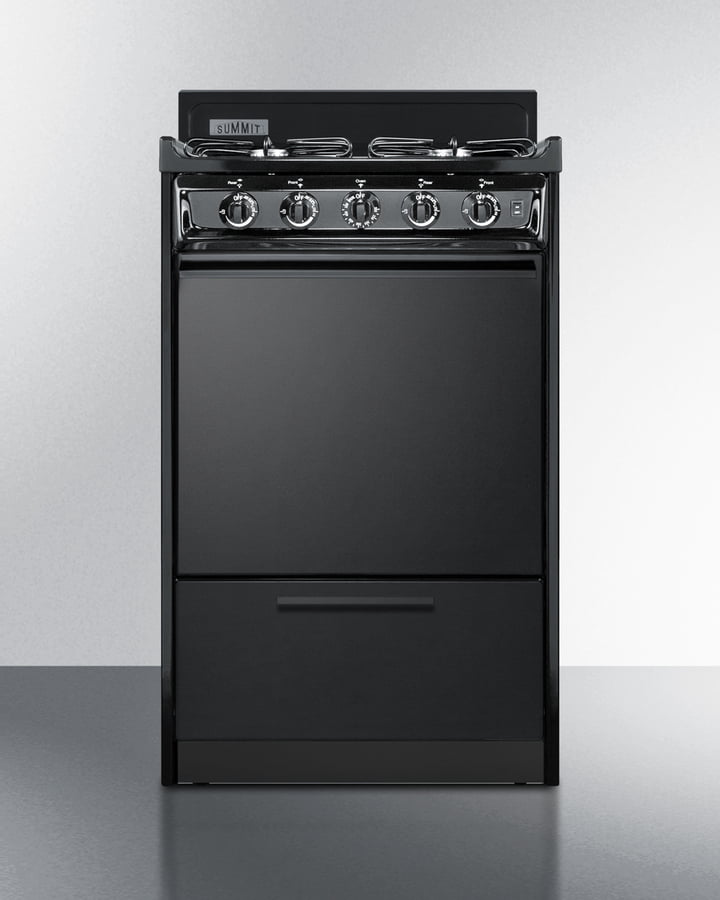 Summit TTM1107CS 20" Wide Gas Range