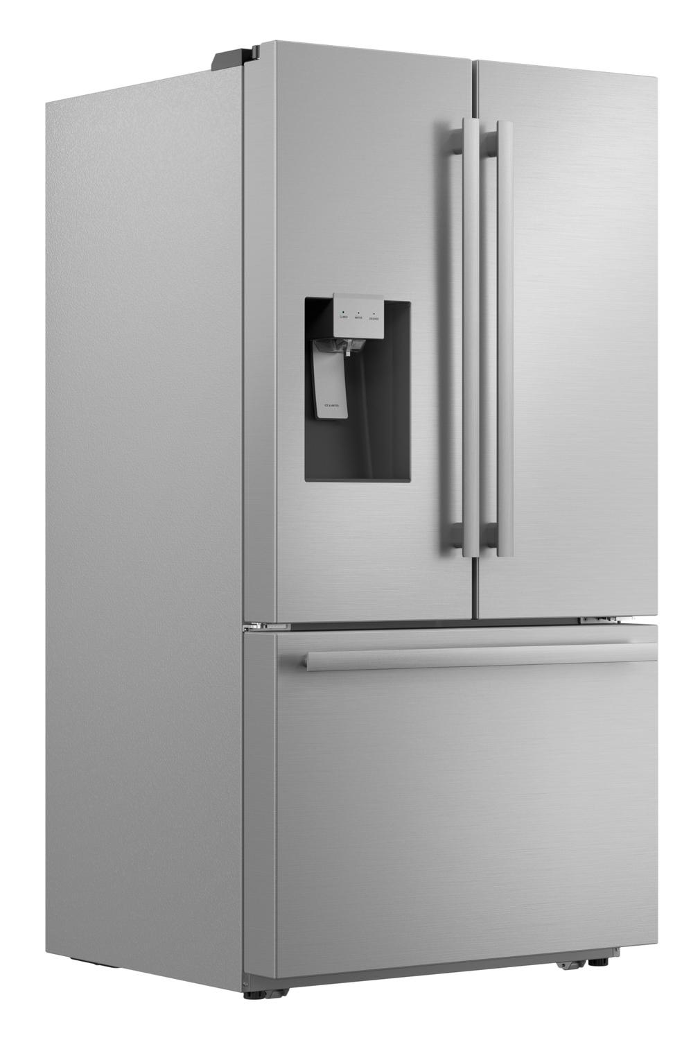 Sharp SJF2955KS Sharp French 3-Door Refrigerator With Water Dispenser