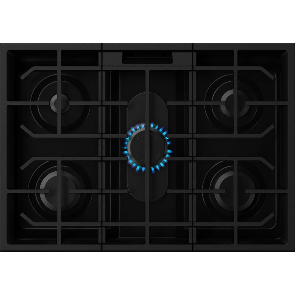 Kitchenaid KSGS530SPS 5.0 Cu. Ft. Smart Slide-In Gas Range With Convection Cooking Modes And 2-In-1 Burner
