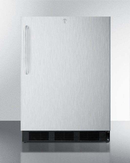 Summit SPR7OSSTADA Ada Compliant Commercial Outdoor Refrigerator In Complete Stainless Steel, Designed For Built-In Or Freestanding Use