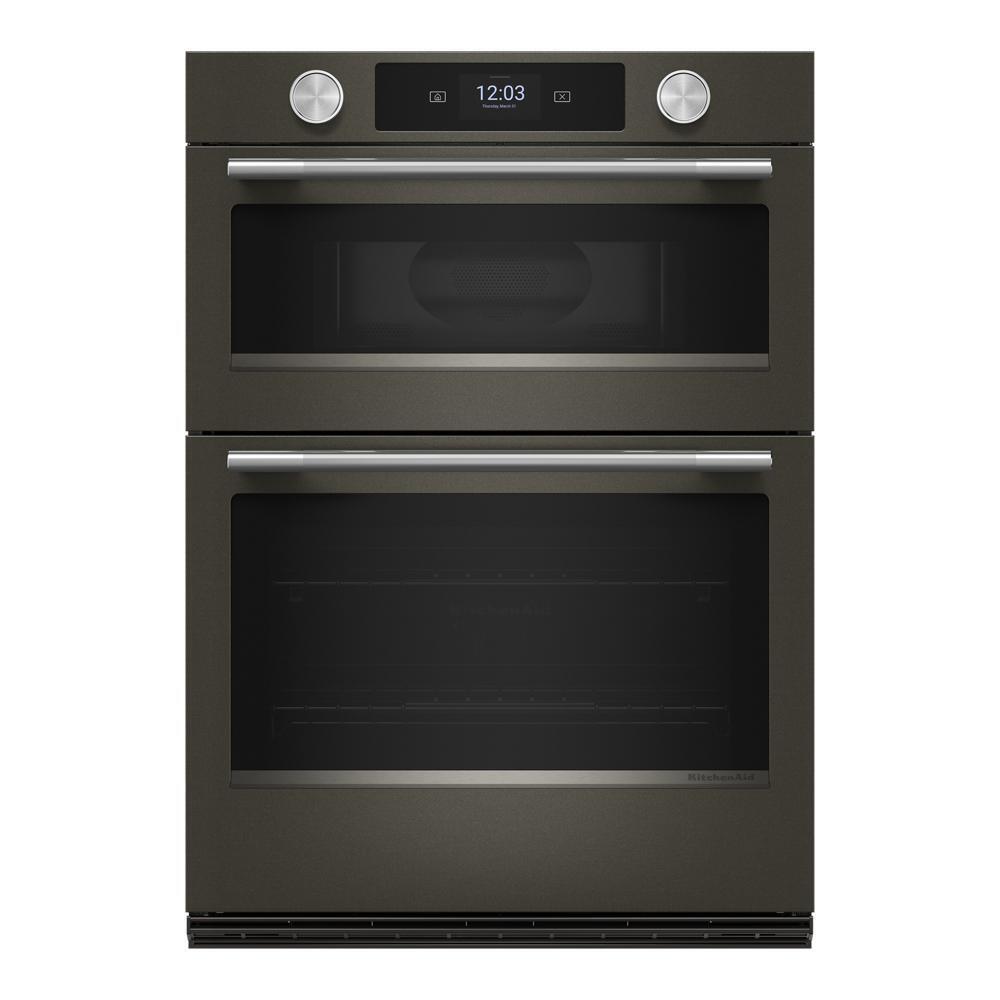 Kitchenaid W11774416 Stainless Steel Handle And Knob Hardware Accessory Kit For Kitchenaid® 30" Double Wall Oven & Microwave Combo