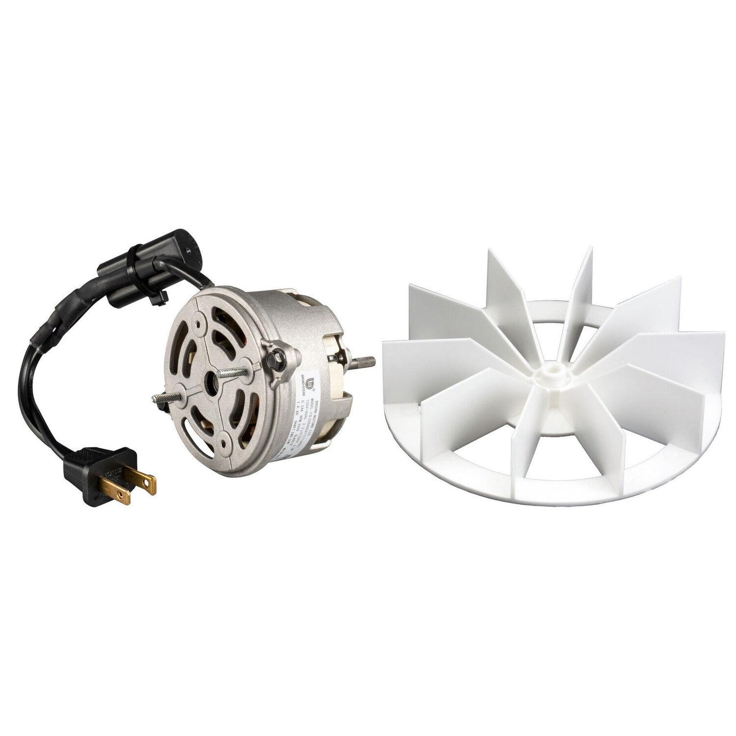 Broan BP27R Broan-Nutone® Genuine Replacement Motor/Wheel For 50 Cfm Bathroom Fans, Fits Select Models