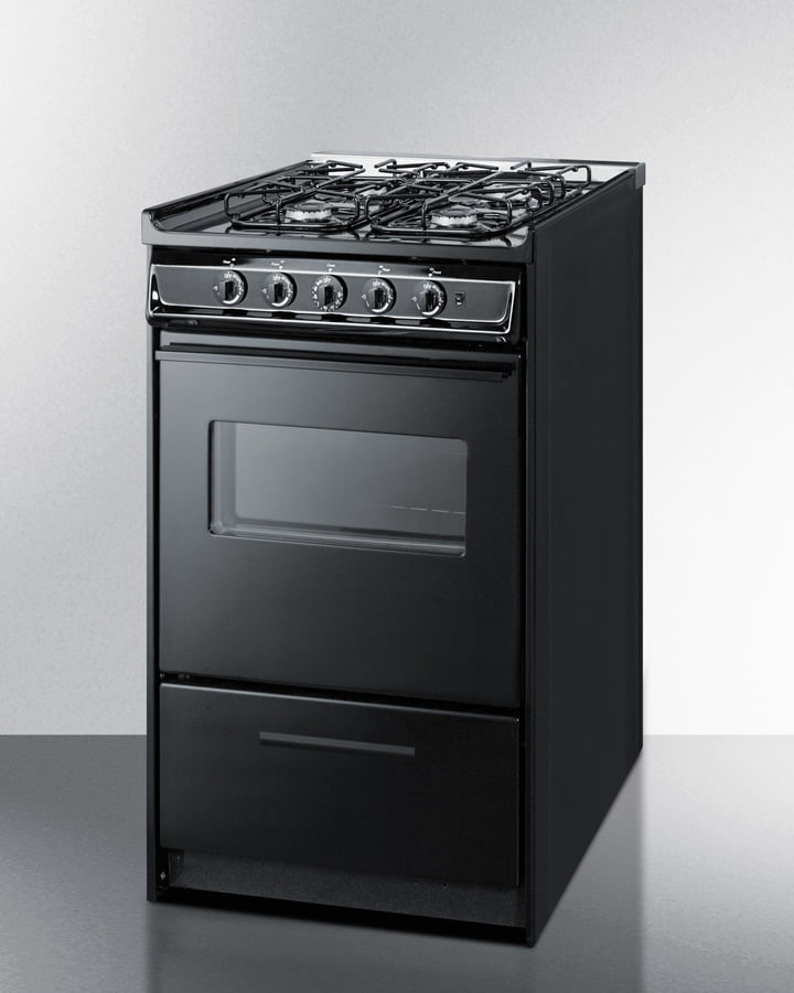 Summit TTM1107CRSW 20" Wide Gas Range