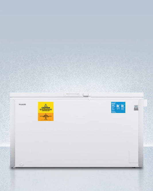 Summit VT125IB Laboratory Chest Freezer Capable Of -30 C (-22 F) Operation With Dual Blue Ice Banks