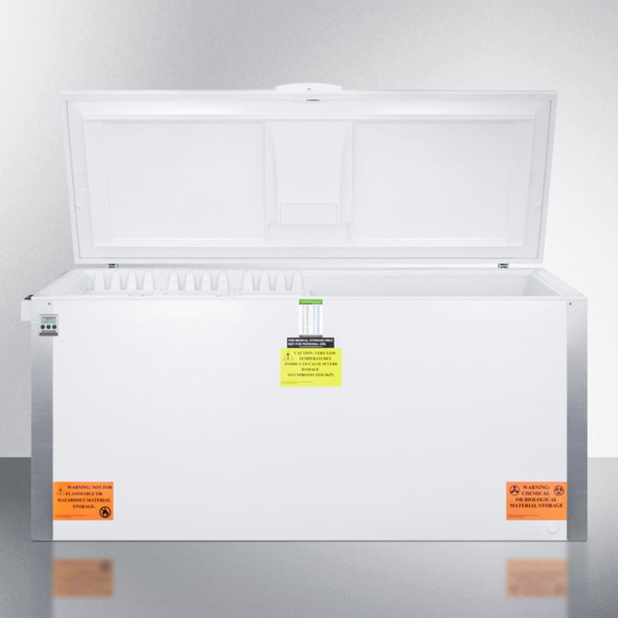 Summit VLT2250IB Laboratory Chest Freezer Capable Of -35 C (-31 F)Operation With Dual Blue Ice Banks And Extra Large Storage Capacity
