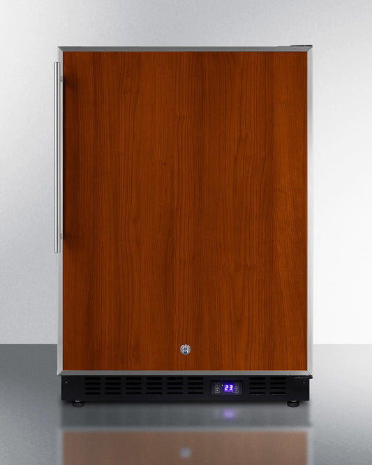 Summit SPFF51OSFRIM 24" Wide Outdoor All-Freezer With Icemaker