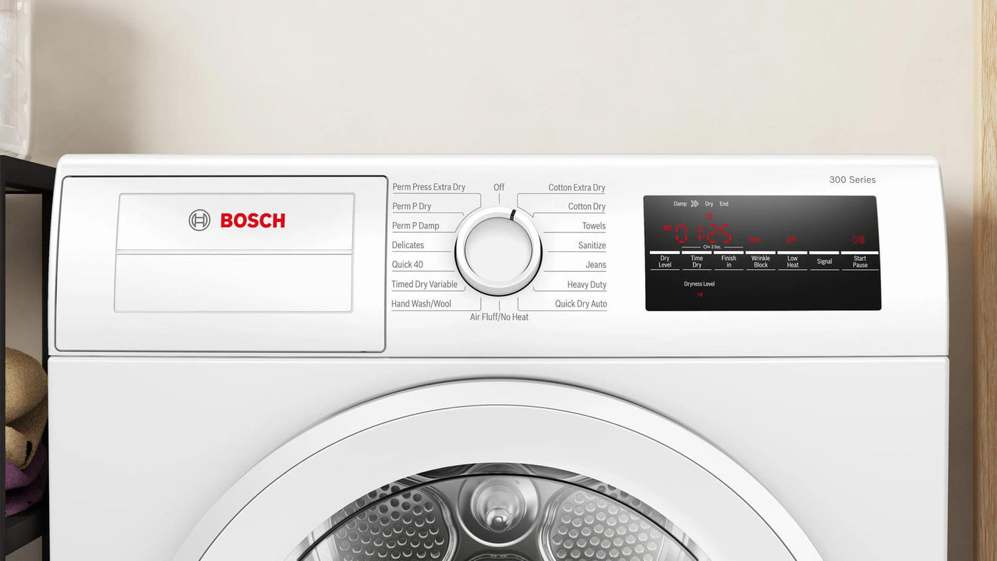 Bosch WPA12100UC 300 Series Compact Condensation Dryer