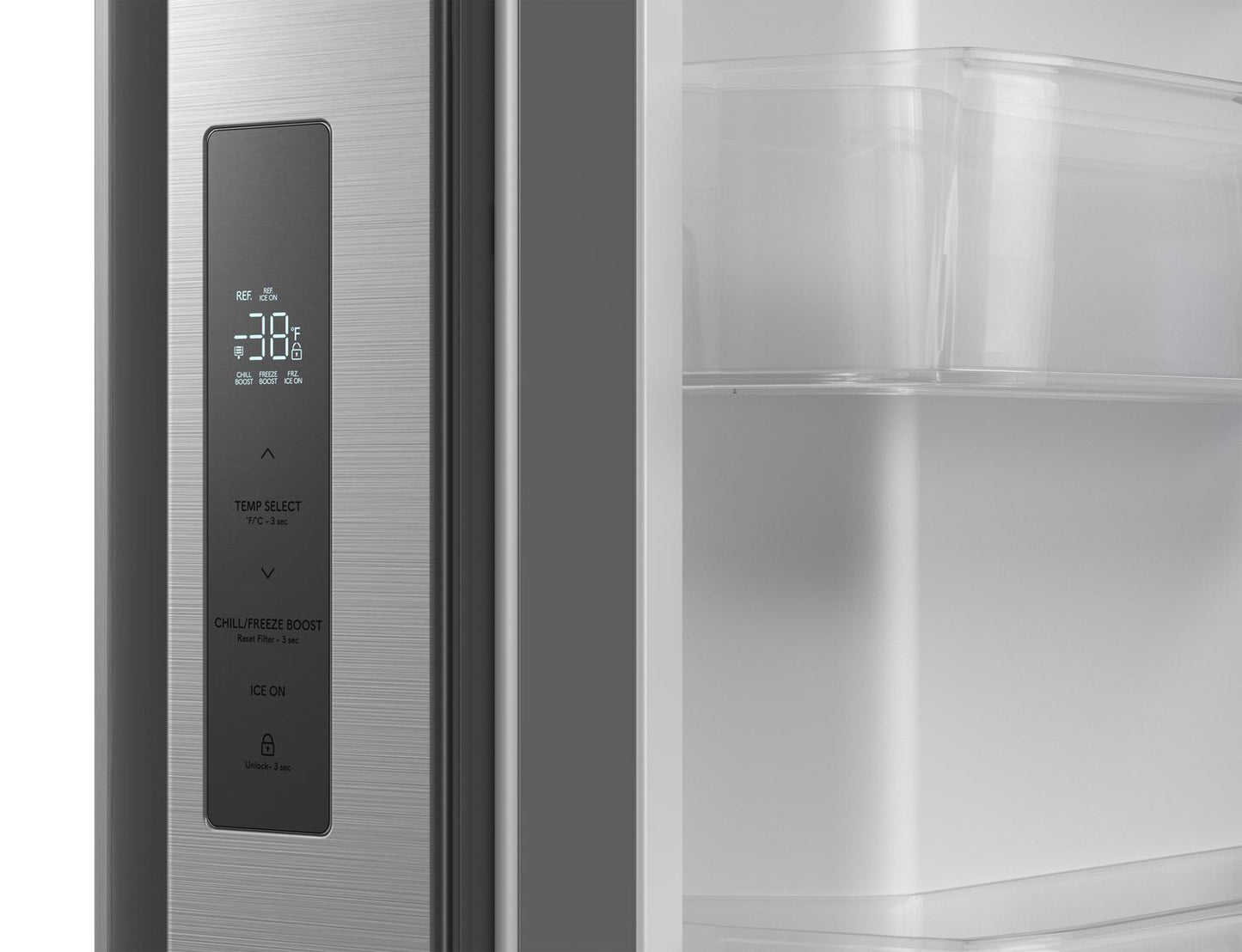 Sharp SJF2955KS Sharp French 3-Door Refrigerator With Water Dispenser