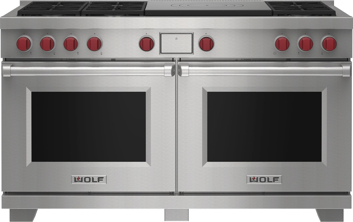 Wolf DF60650FWHP 60" Dual Fuel Range - 6 Burners And French Top